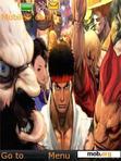 Download mobile theme Street Fighter