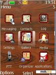 Download mobile theme Darkwood Nokia