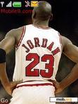 Download mobile theme Michael Jordan 23