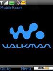 Download mobile theme WALKMAN BLUE 2