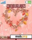 Download mobile theme Autumm Heart