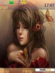 Download mobile theme butterfly fairy