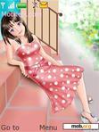 Download mobile theme Lovely Girl