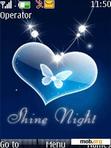 Download mobile theme Animated shine night