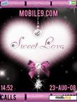 Download mobile theme Pink Heart Theme