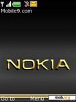 Download mobile theme GOLDEN NOKIA