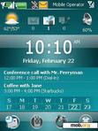 Download mobile theme WINDOW CLOCK