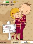 Download mobile theme Hug Day