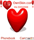 Download mobile theme Animated Heart