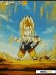 Download mobile theme animated gohan