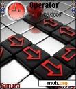 Download mobile theme red black