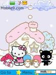 Download mobile theme Kitty and Friends