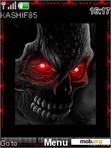 Download mobile theme animated skull