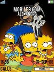 Download mobile theme The Simpsons