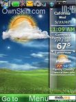 Download mobile theme Animated World weather