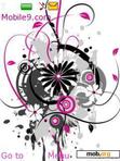 Download mobile theme Abstract_Pink-black