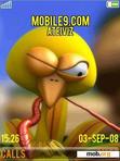 Download mobile theme funny chicken