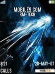 Download mobile theme NeonBlue