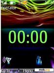 Download mobile theme swf animated clock