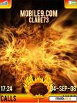 Download mobile theme fire