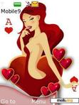 Download mobile theme Ace of Babes - Hearts