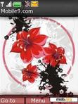 Download mobile theme Red Flowers