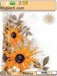 Download mobile theme Sun Flower