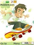 Download mobile theme Cool Skater Boy