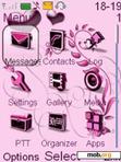 Download mobile theme Abstract Pink