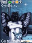 Download mobile theme Butterfly Girl