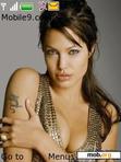 Download mobile theme Angelina Jolie