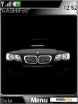 Download mobile theme Black BMW