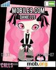 Download mobile theme Pink girl