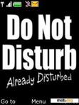 Скачать тему dont disturb