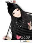 Download mobile theme 2008 girl