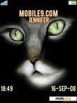 Download mobile theme cat's eyes