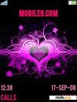 Download mobile theme Pink world