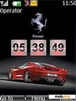 Скачать тему ferrari flip clock