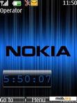 Download mobile theme nokia swf clock