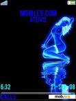 Download mobile theme Neon babe