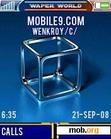 Download mobile theme animated  Cube art