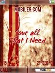 Download mobile theme YOUR ALL I NEED