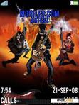 Download mobile theme Guitar hero three