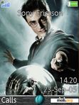 Download mobile theme Animated Harry Potter