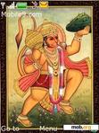 Download mobile theme Hanuman-the indian god