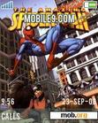 Download mobile theme Spiderman