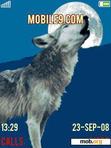 Download mobile theme ANIM HOWLING WOLF