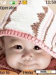 Download mobile theme Cute Baby