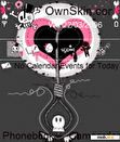 Download mobile theme skull love