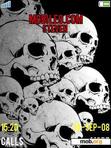 Download mobile theme Skulls and Red